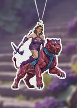 Load image into Gallery viewer, 'Battle Pussi ' Grape Car Freshener