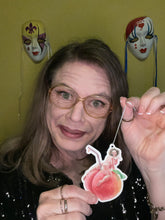 Load image into Gallery viewer, 'Suck my Ass' Peach Car Freshener