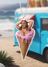 Load image into Gallery viewer, 'Suger Tits' Strawbrerry icecrem Car Freshener
