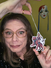 Load image into Gallery viewer, 'Battle Pussi ' Grape Car Freshener